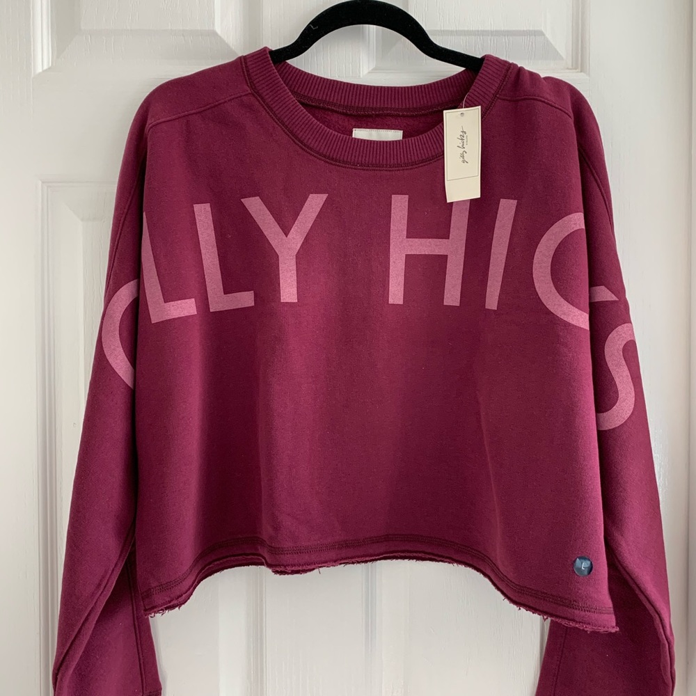 Crop sweater